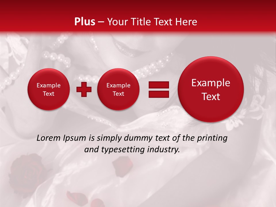 Dress Caucasian  PowerPoint Template