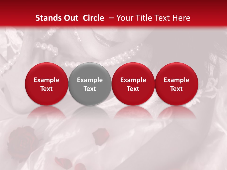 Dress Caucasian  PowerPoint Template