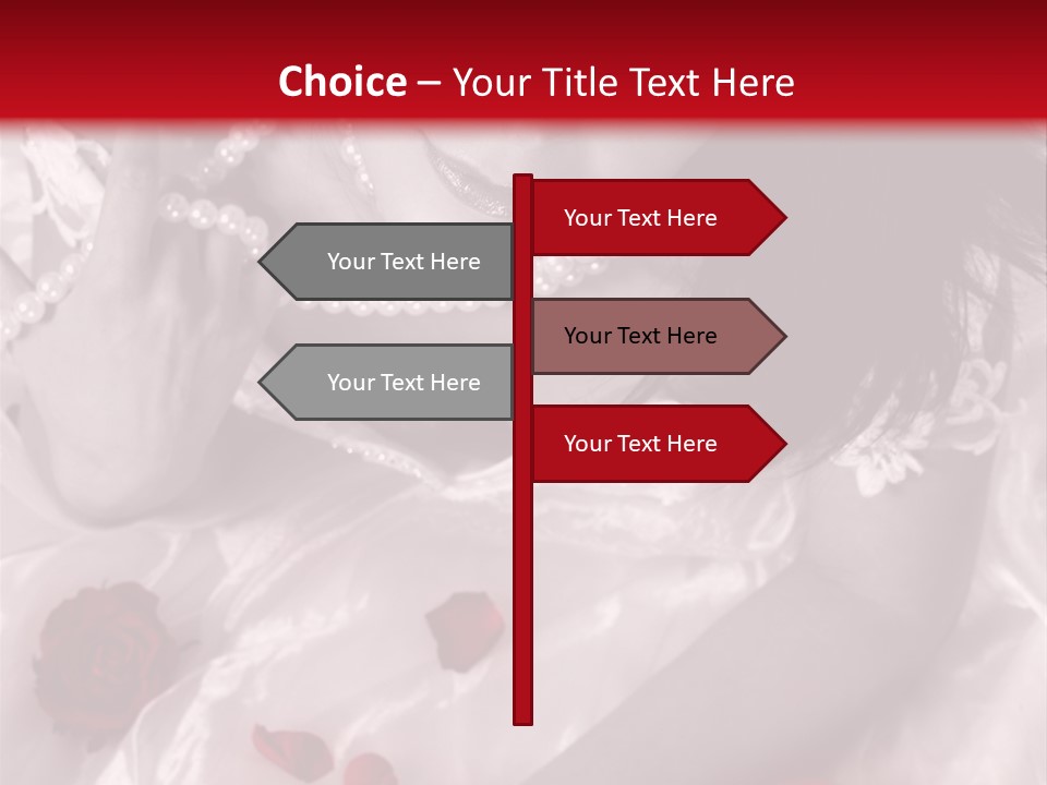 Dress Caucasian  PowerPoint Template