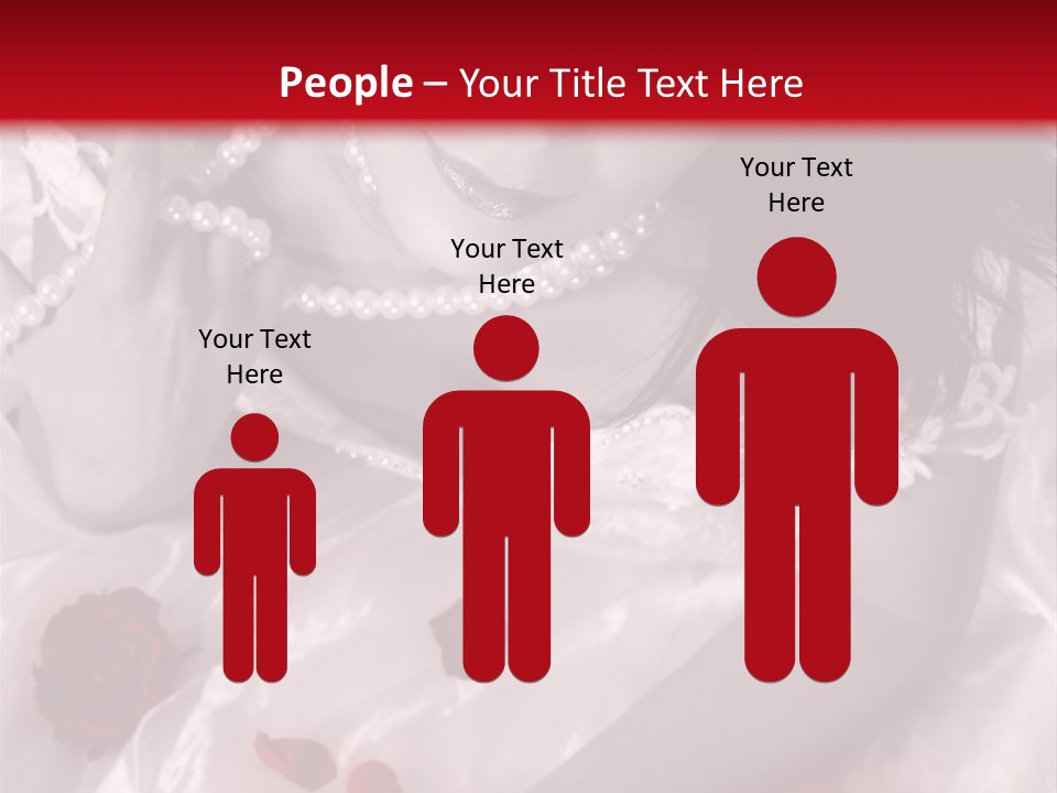 Dress Caucasian  PowerPoint Template