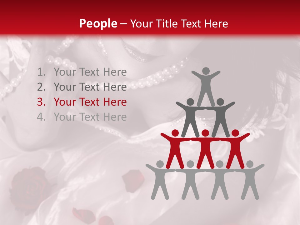 Dress Caucasian  PowerPoint Template