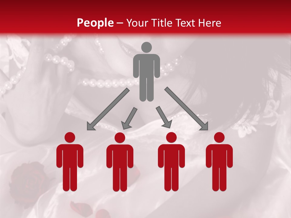 Dress Caucasian  PowerPoint Template