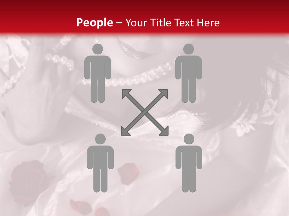 Dress Caucasian  PowerPoint Template