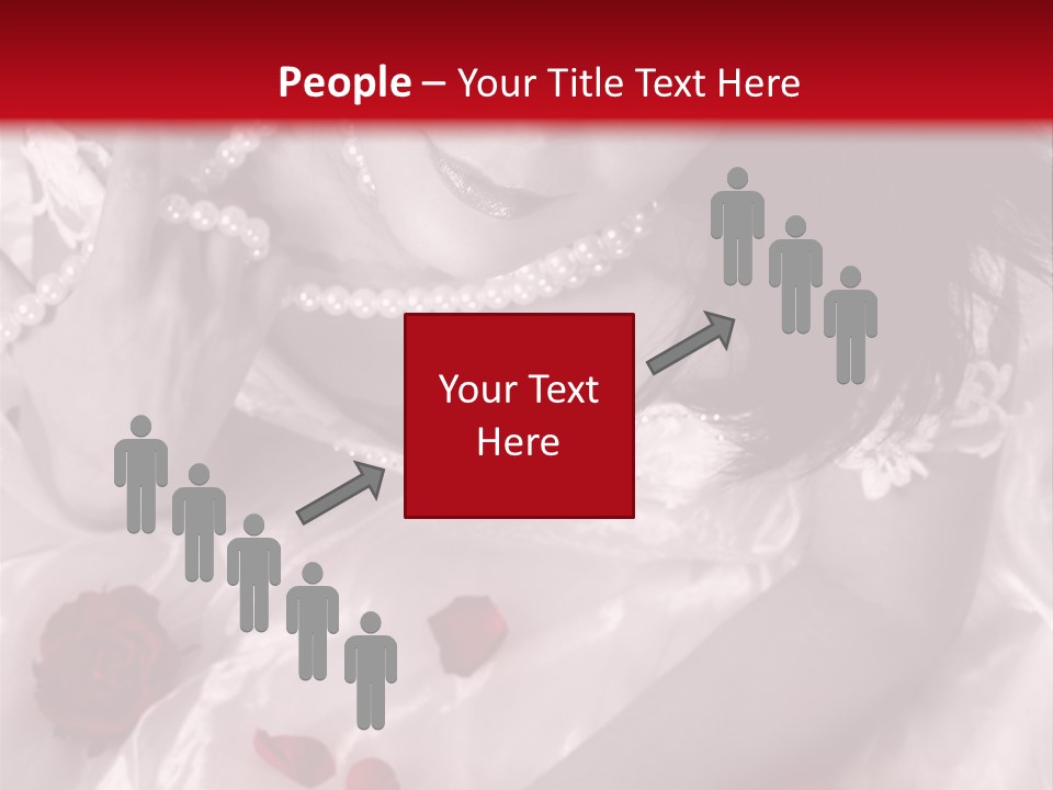 Dress Caucasian  PowerPoint Template