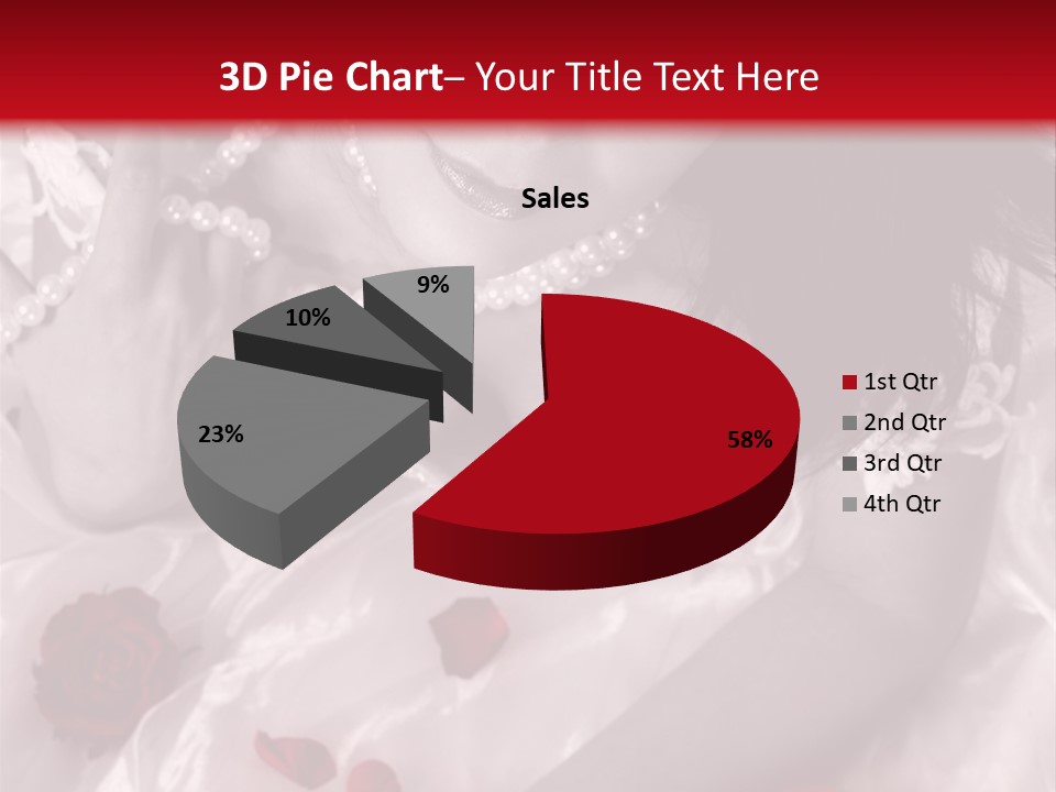 Dress Caucasian  PowerPoint Template