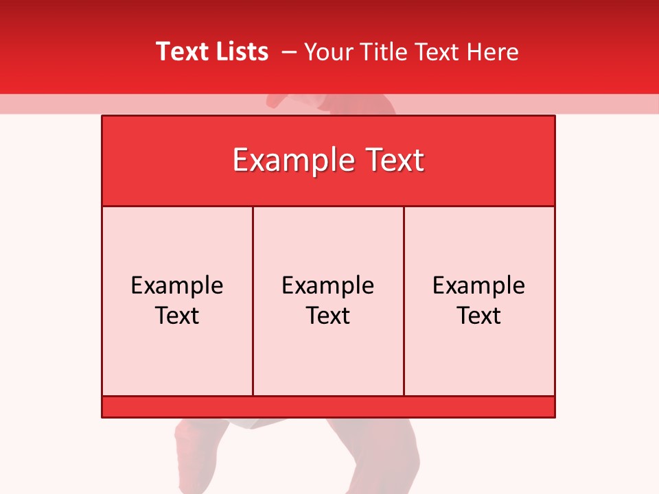 Dancer Sport Music PowerPoint Template