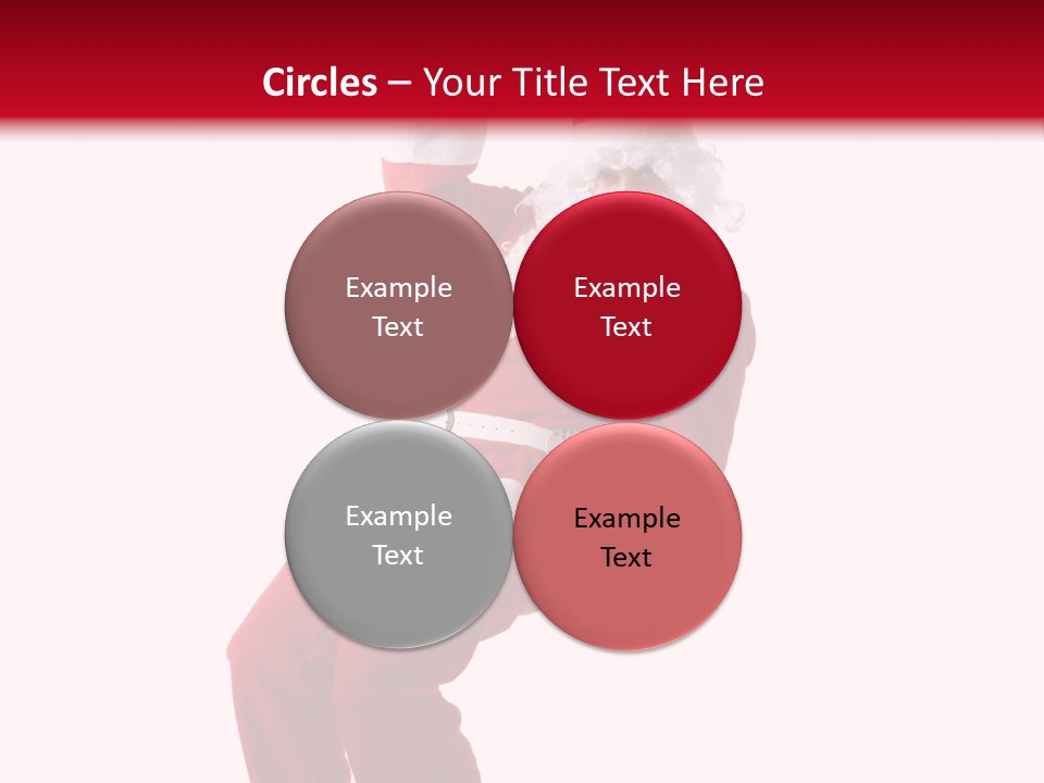 Celebration Claus Costume PowerPoint Template