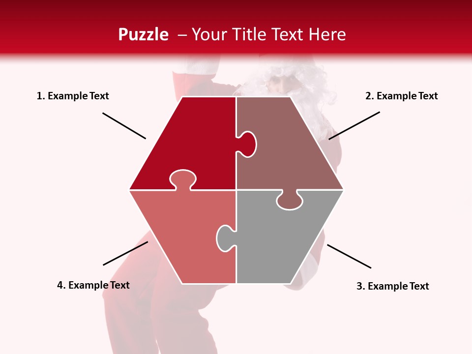 Celebration Claus Costume PowerPoint Template