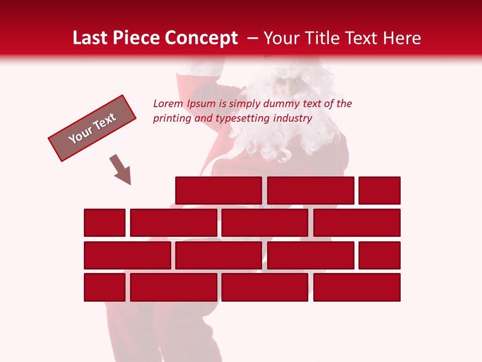 Celebration Claus Costume PowerPoint Template