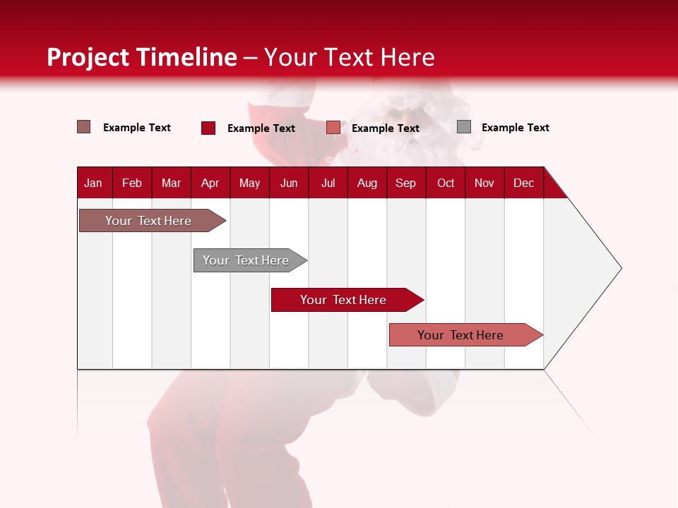 Celebration Claus Costume PowerPoint Template