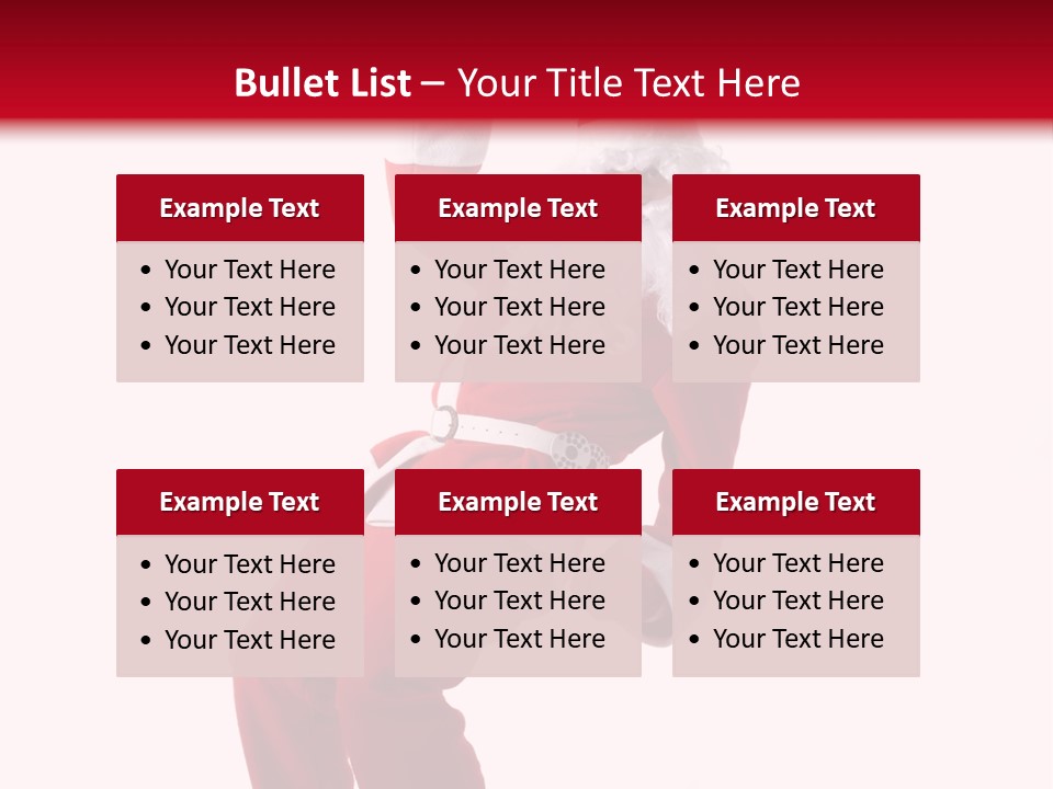 Celebration Claus Costume PowerPoint Template