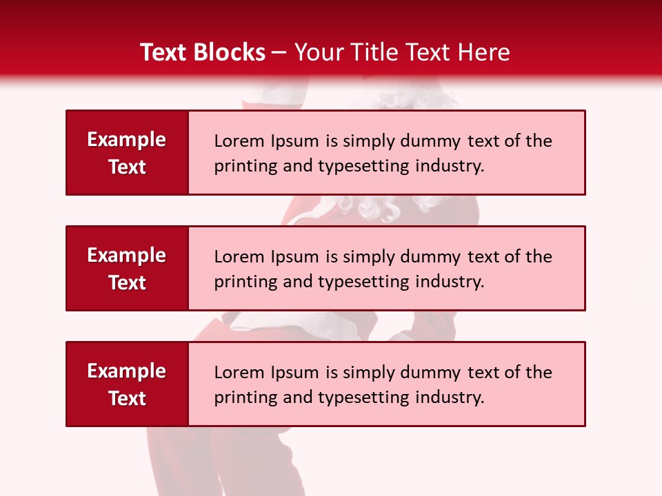 Celebration Claus Costume PowerPoint Template