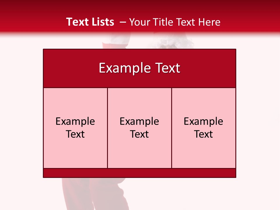 Celebration Claus Costume PowerPoint Template