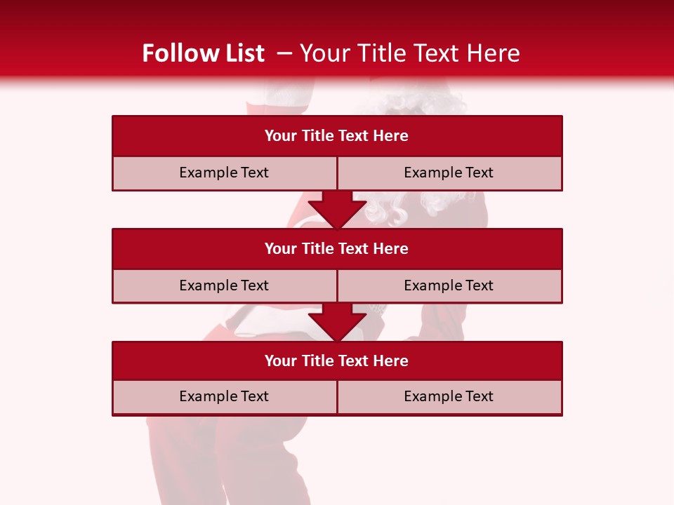 Celebration Claus Costume PowerPoint Template