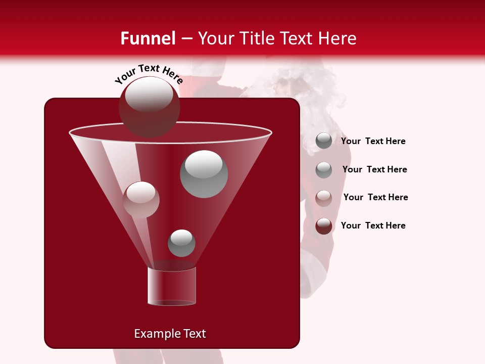 Celebration Claus Costume PowerPoint Template