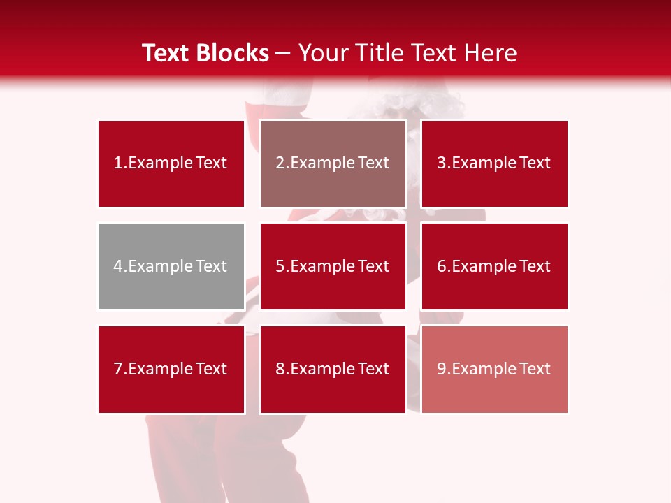 Celebration Claus Costume PowerPoint Template