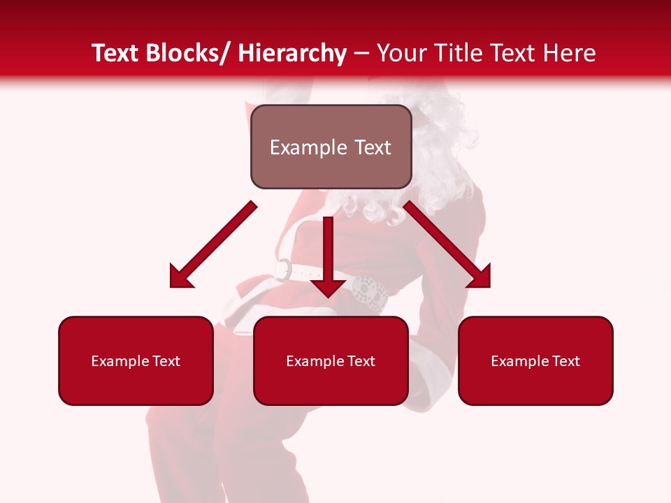 Celebration Claus Costume PowerPoint Template