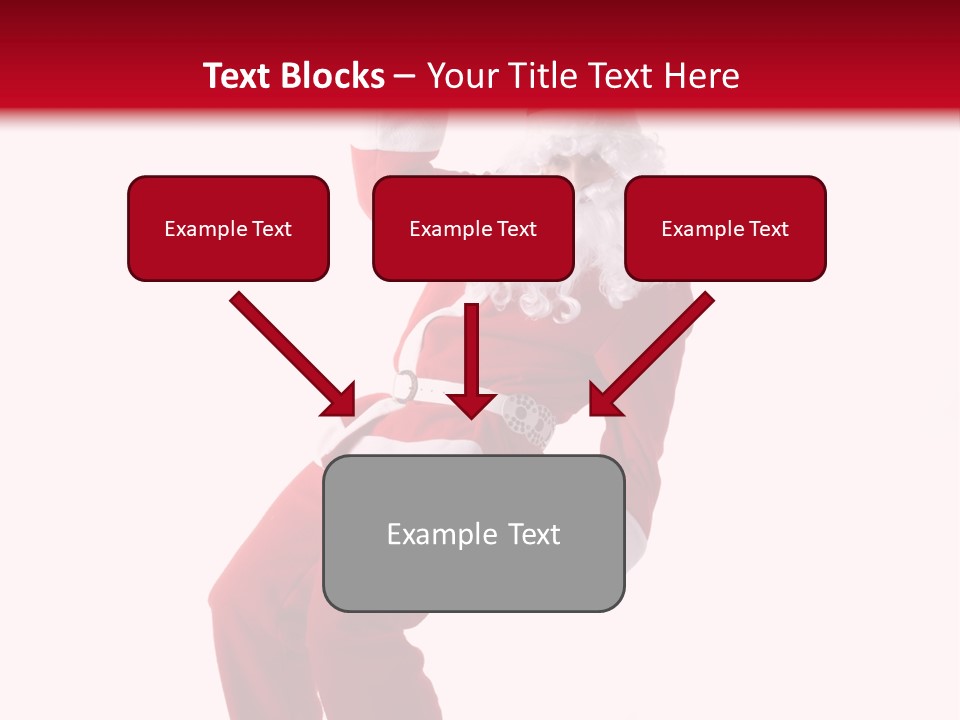 Celebration Claus Costume PowerPoint Template