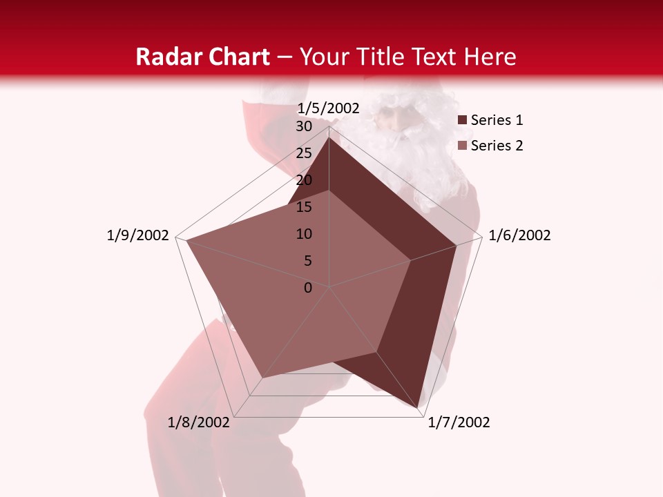 Celebration Claus Costume PowerPoint Template