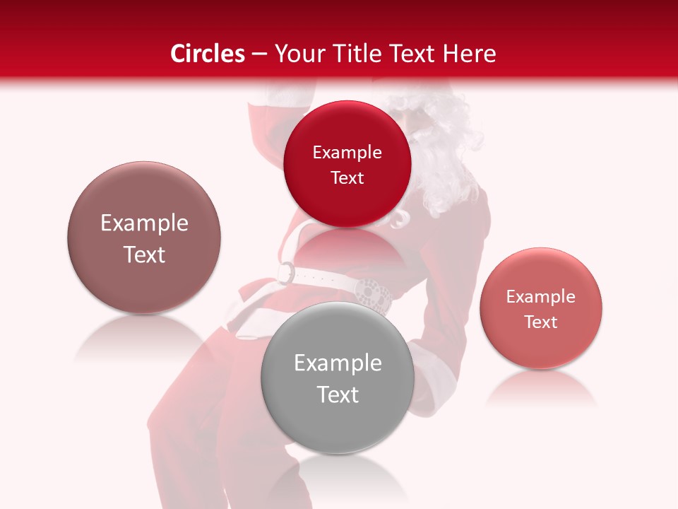 Celebration Claus Costume PowerPoint Template