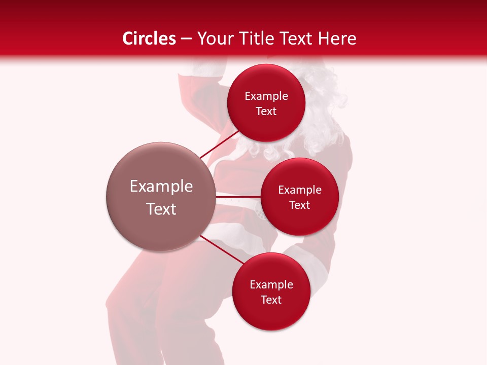 Celebration Claus Costume PowerPoint Template