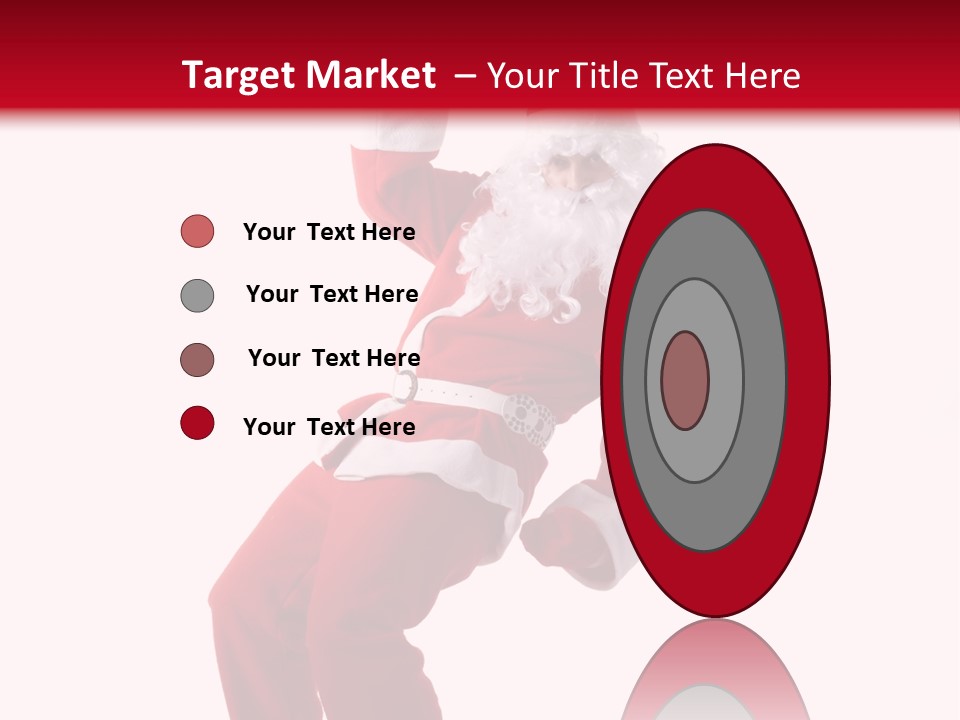 Celebration Claus Costume PowerPoint Template