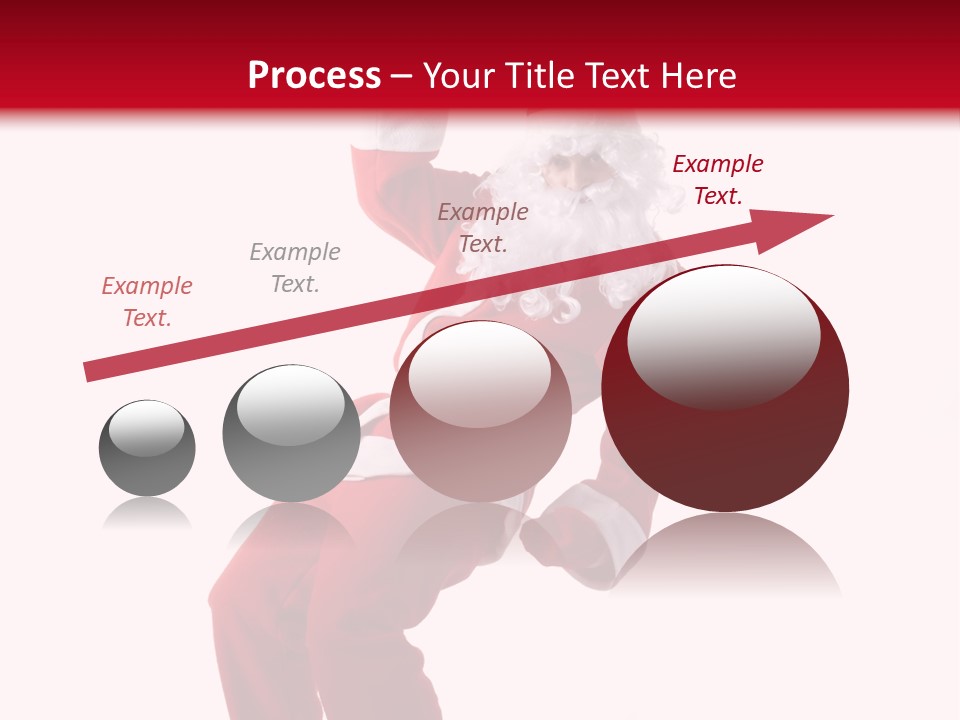 Celebration Claus Costume PowerPoint Template