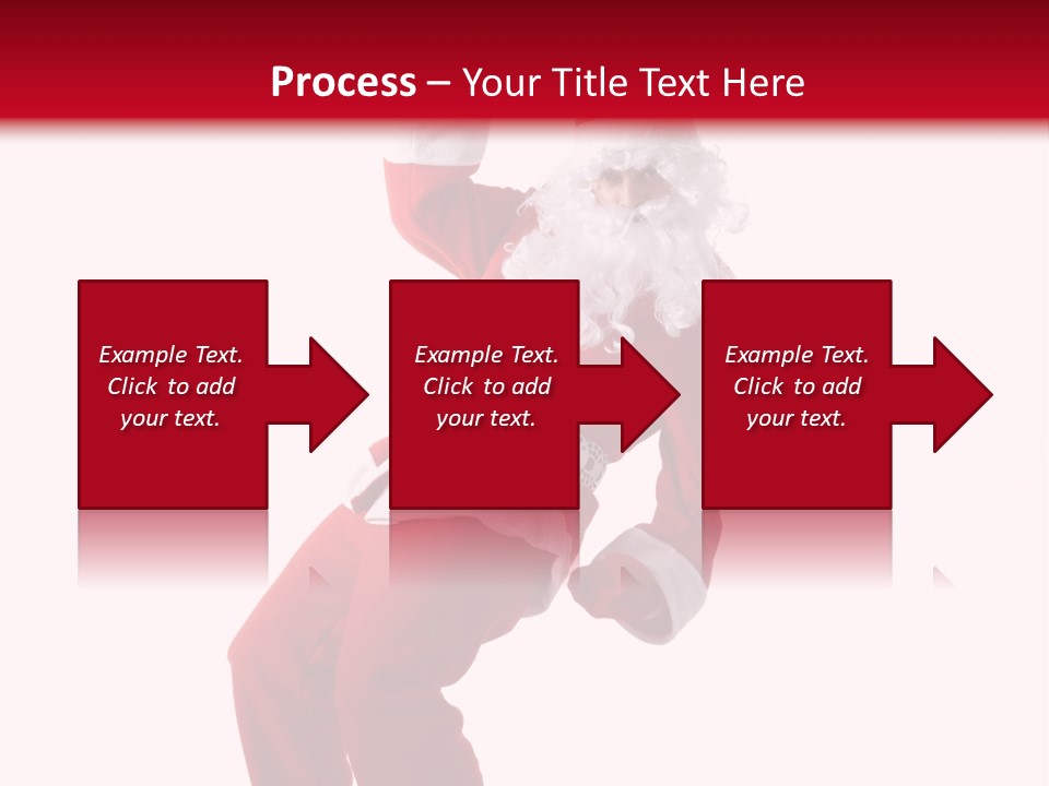 Celebration Claus Costume PowerPoint Template