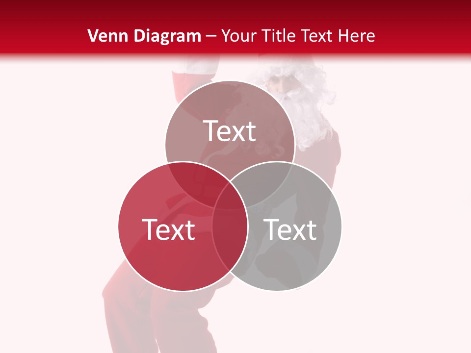 Celebration Claus Costume PowerPoint Template