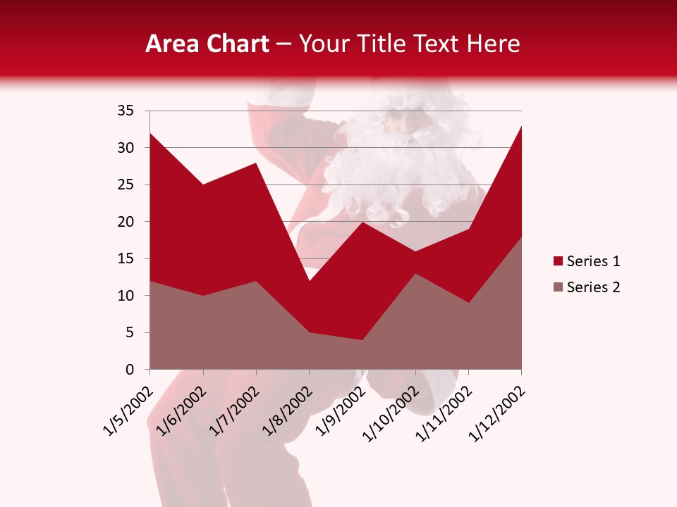 Celebration Claus Costume PowerPoint Template