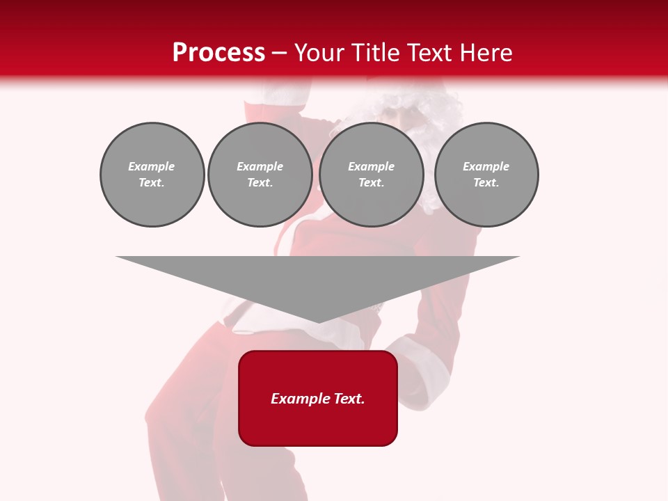 Celebration Claus Costume PowerPoint Template