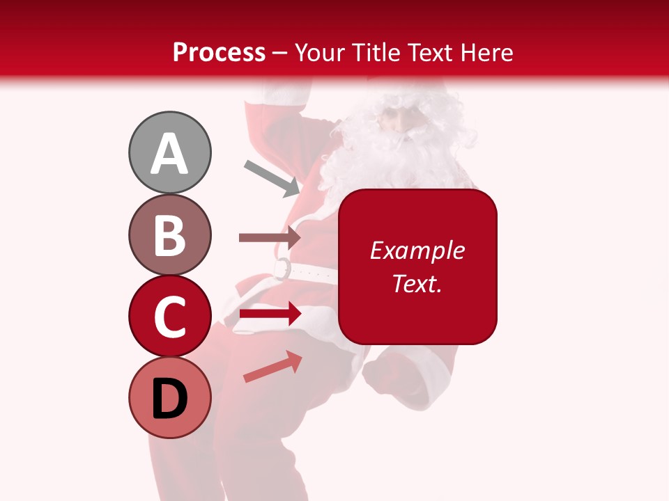 Celebration Claus Costume PowerPoint Template