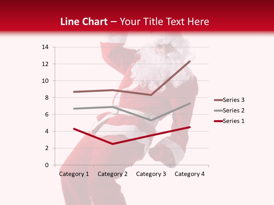 Celebration Claus Costume PowerPoint Template