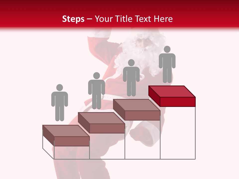 Celebration Claus Costume PowerPoint Template