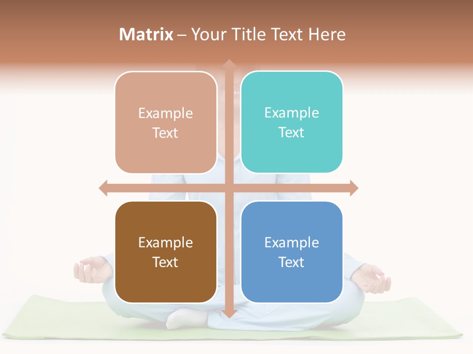 Beautiful Relaxation Feminine PowerPoint Template