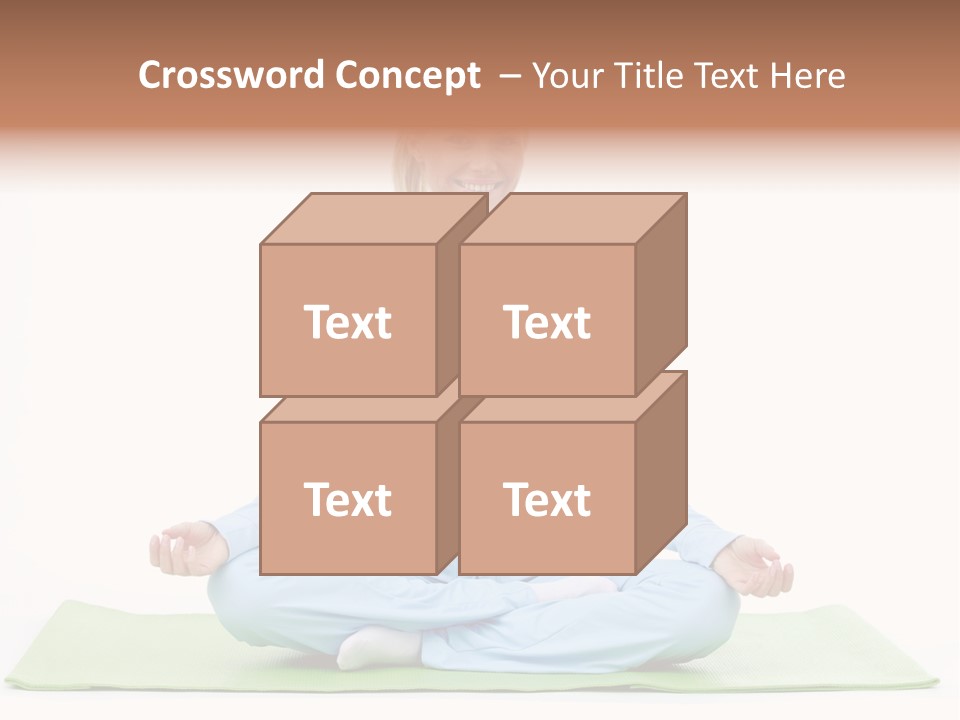 Beautiful Relaxation Feminine PowerPoint Template