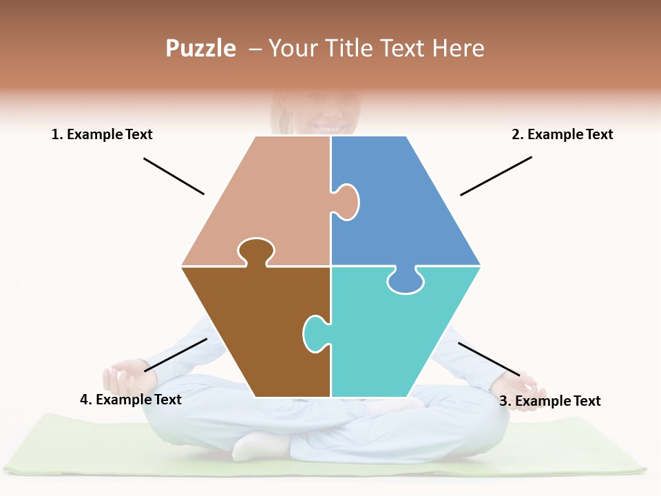 Beautiful Relaxation Feminine PowerPoint Template