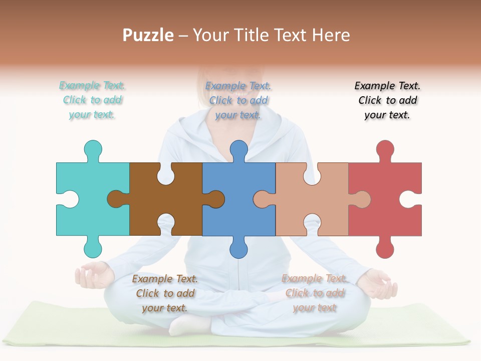 Beautiful Relaxation Feminine PowerPoint Template