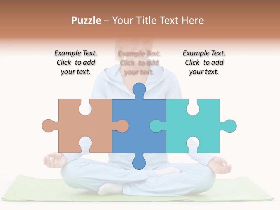 Beautiful Relaxation Feminine PowerPoint Template