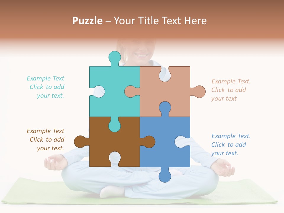 Beautiful Relaxation Feminine PowerPoint Template