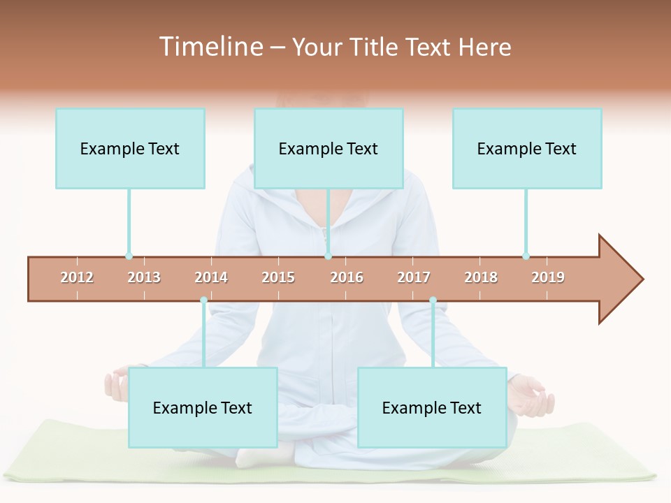 Beautiful Relaxation Feminine PowerPoint Template