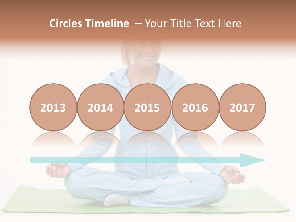 Beautiful Relaxation Feminine PowerPoint Template