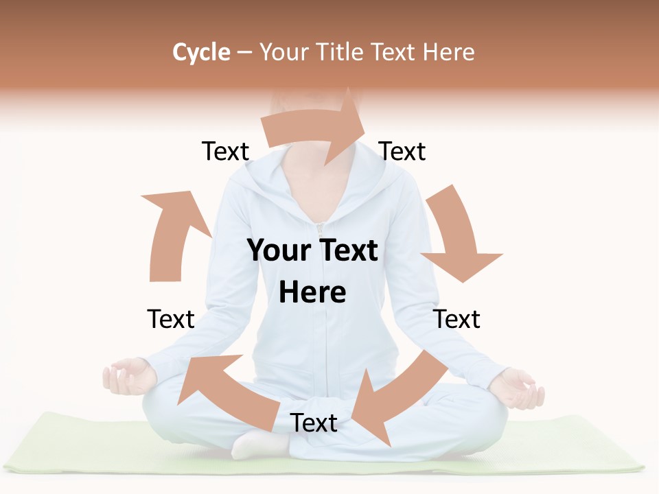 Beautiful Relaxation Feminine PowerPoint Template