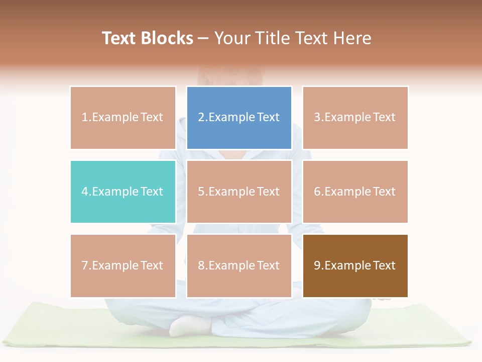 Beautiful Relaxation Feminine PowerPoint Template