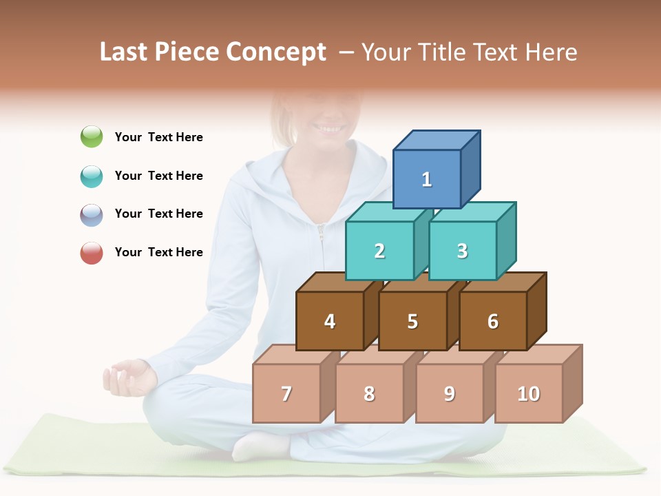 Beautiful Relaxation Feminine PowerPoint Template