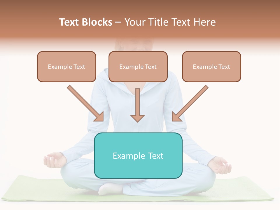 Beautiful Relaxation Feminine PowerPoint Template