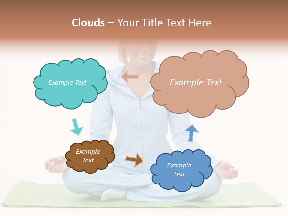 Beautiful Relaxation Feminine PowerPoint Template