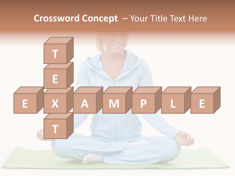 Beautiful Relaxation Feminine PowerPoint Template