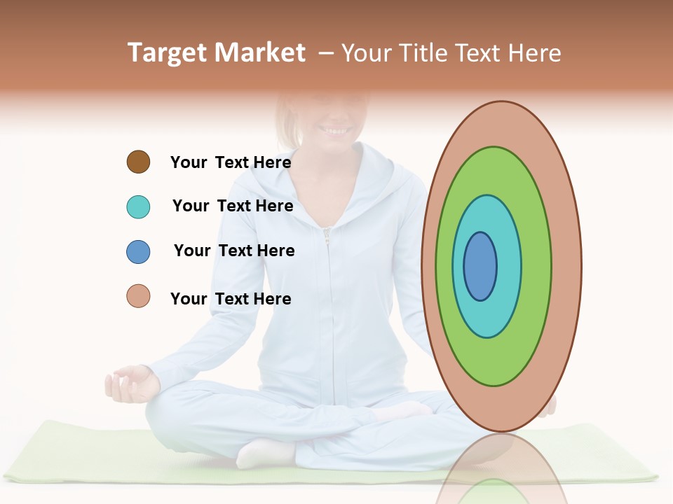 Beautiful Relaxation Feminine PowerPoint Template