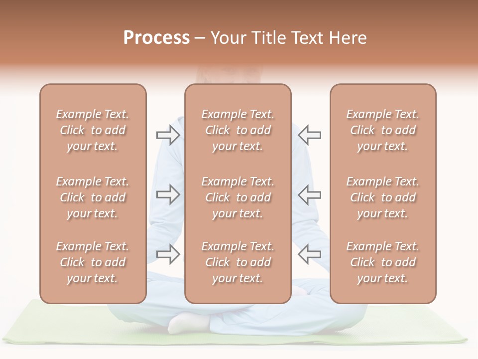 Beautiful Relaxation Feminine PowerPoint Template